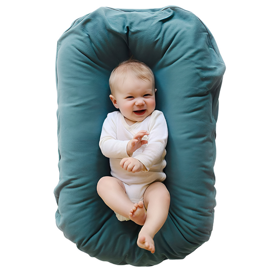 Ultra Soft Baby Lounger Nest Bed - CozyComfort