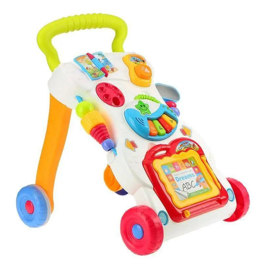 Baby Walker Musical Learning Trolley -
