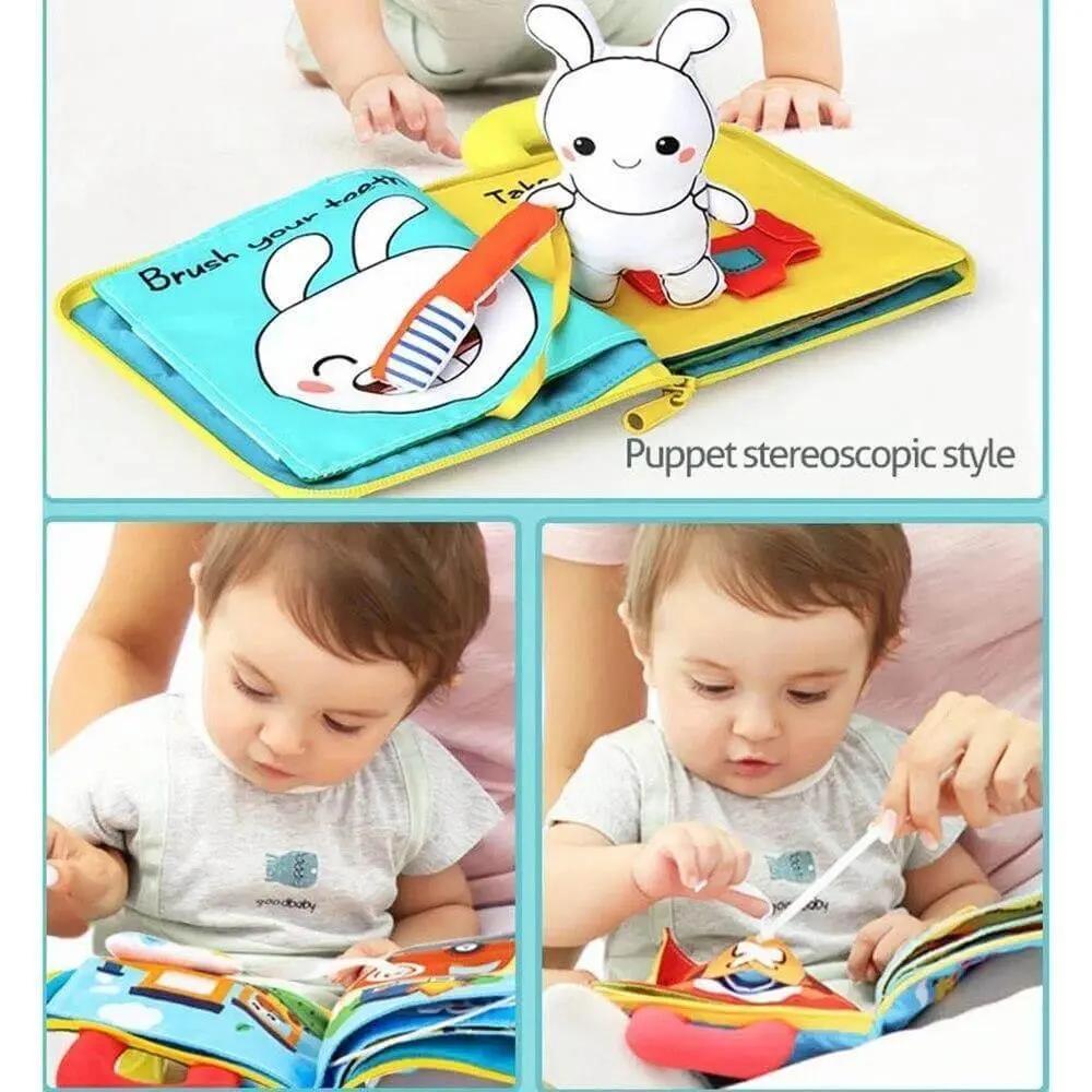 3D Soft Cloth Baby Books -