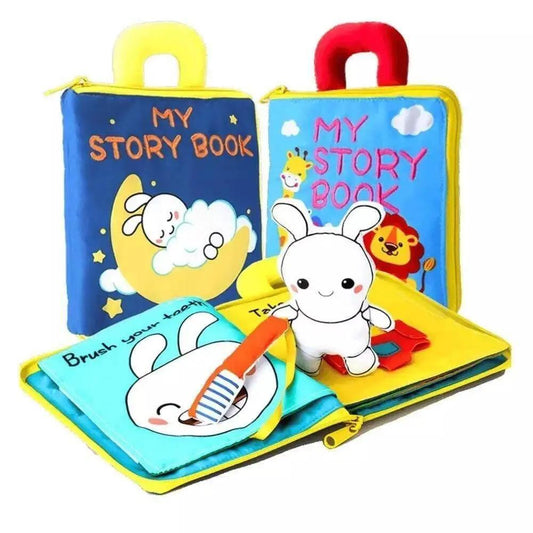 3D Soft Cloth Baby Books -