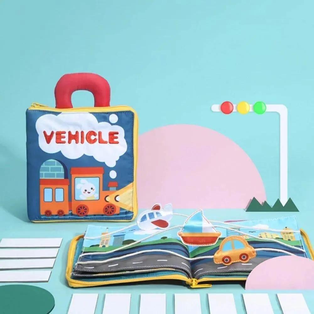 3D Soft Cloth Baby Books -