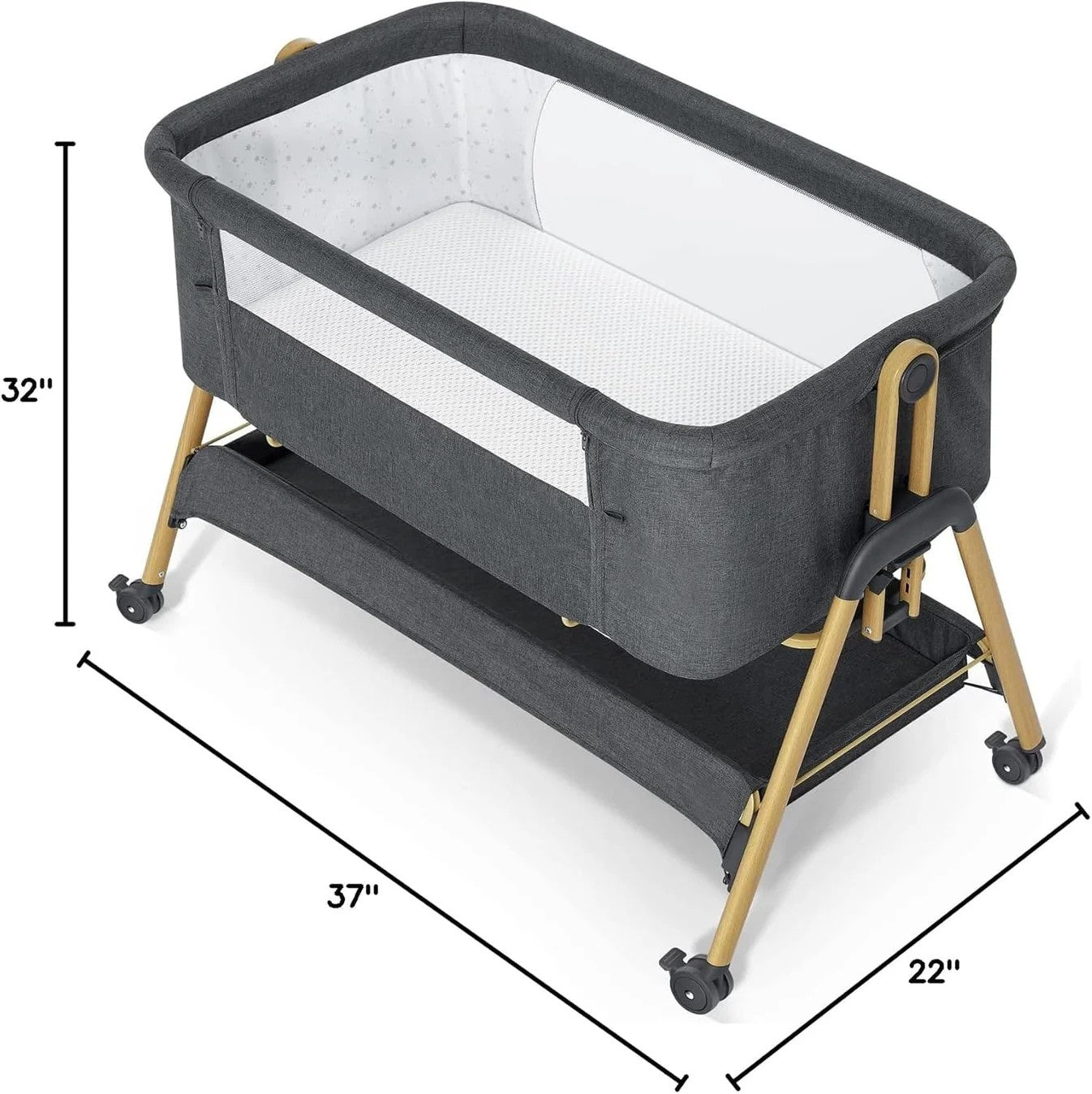 Package contents of bassinet