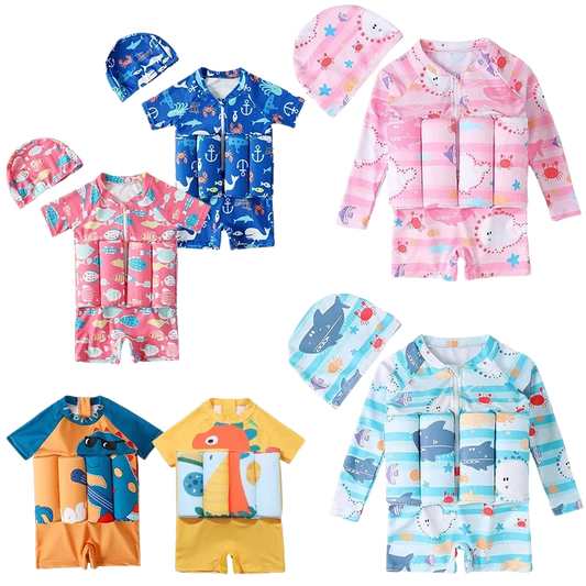 Kids' One-Piece Float Swimsuit - SafeSwim