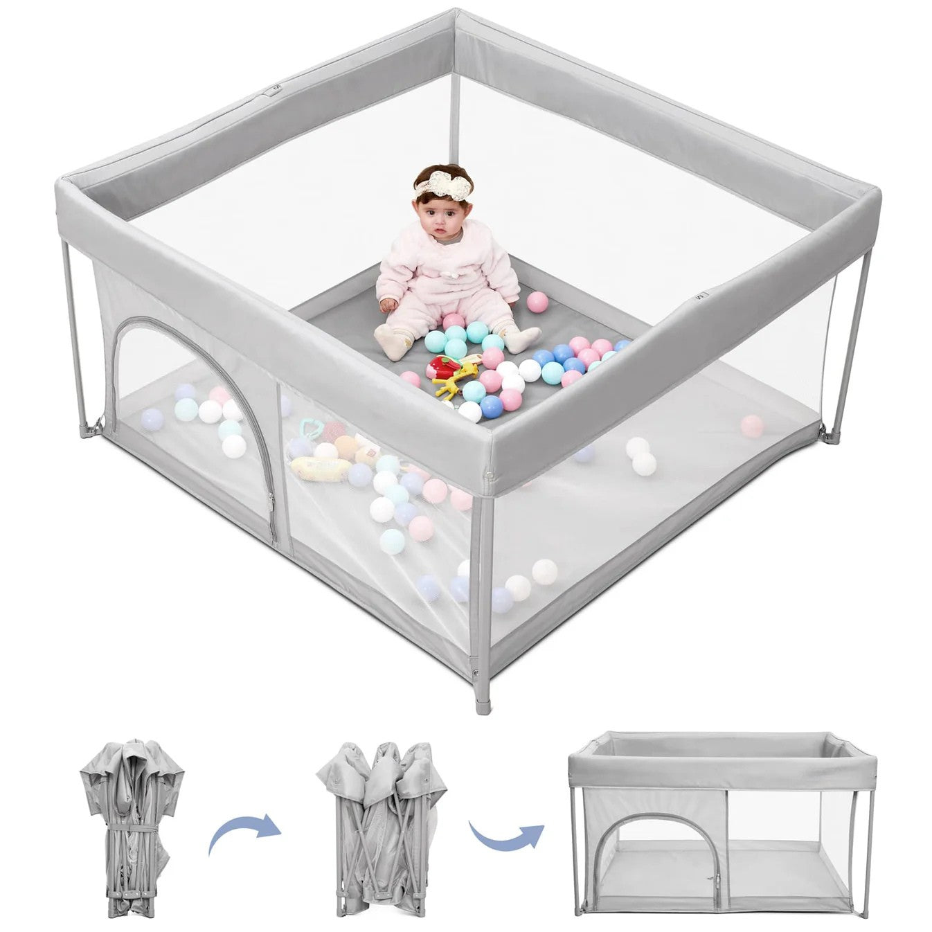Foldable Baby Playpen | BT-BP03