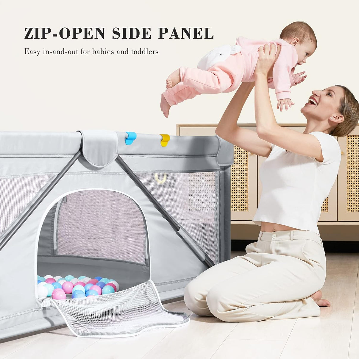 Foldable Baby Playpen | BT-BP01 Main Image