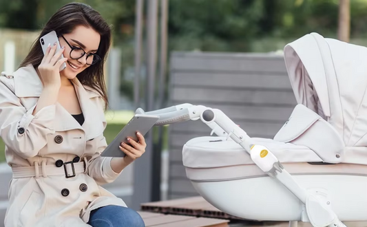 Rechargeable Automatic Stroller Rocker with Adjustable Speed - CalmiRocker