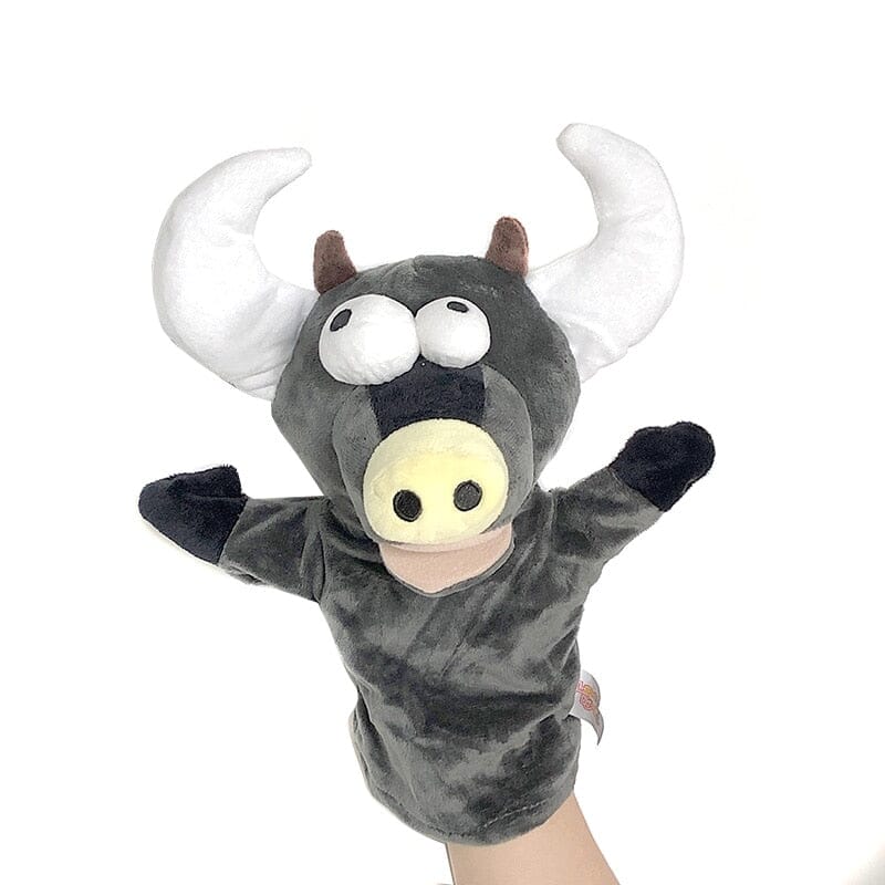 Animal Puppet Educational Baby Toy - Bull