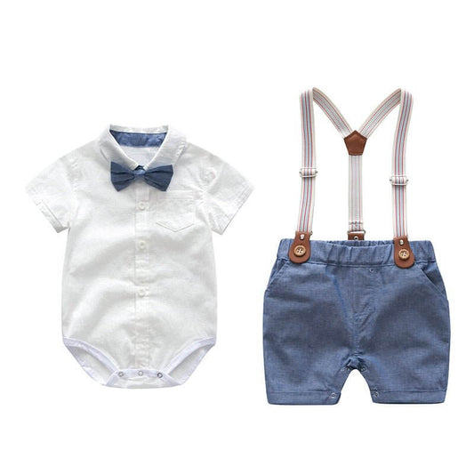 Baby Boy Clothes Party Suits - Blue