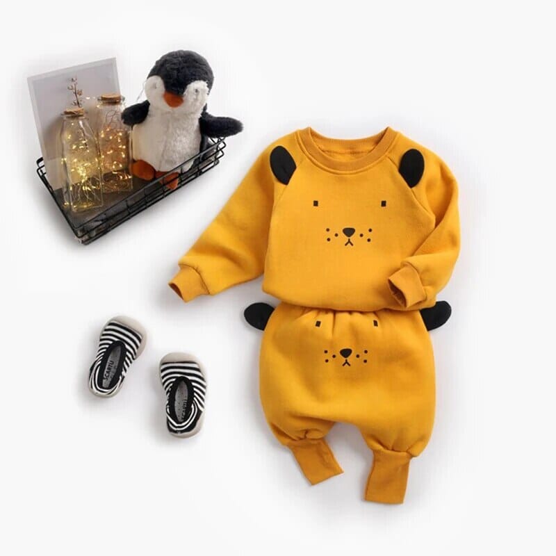 Baby Cartoon Outfit Set -