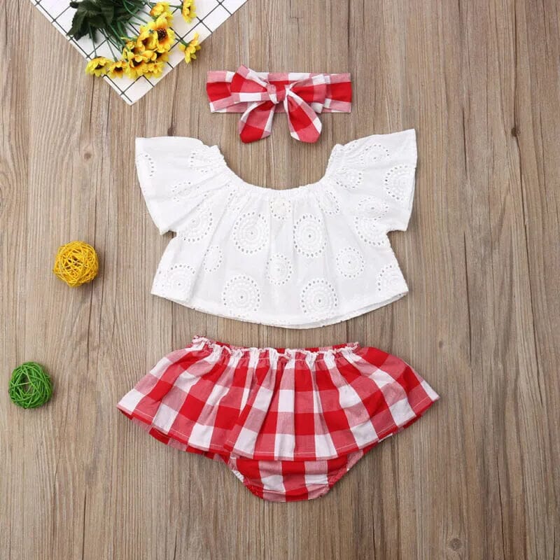 Baby Girl Summer Outfit -