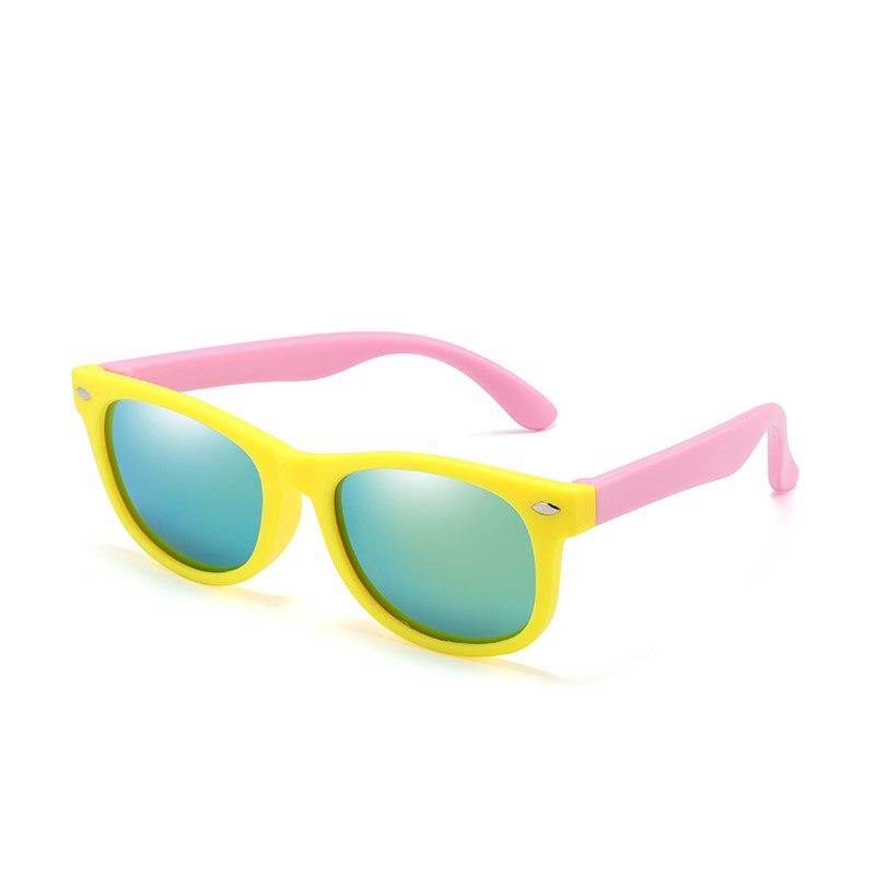 Baby Polarised Silicone Sunglasses - Yellow