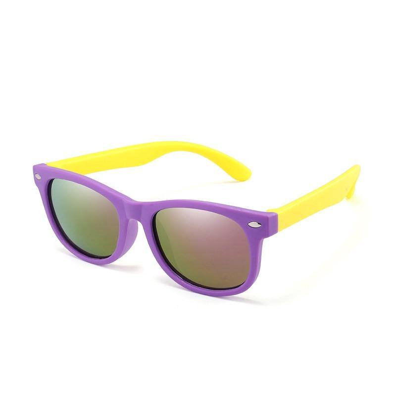 Baby Polarised Silicone Sunglasses - Purple