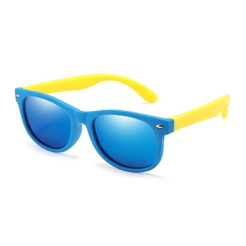 Baby Polarised Silicone Sunglasses - Blue