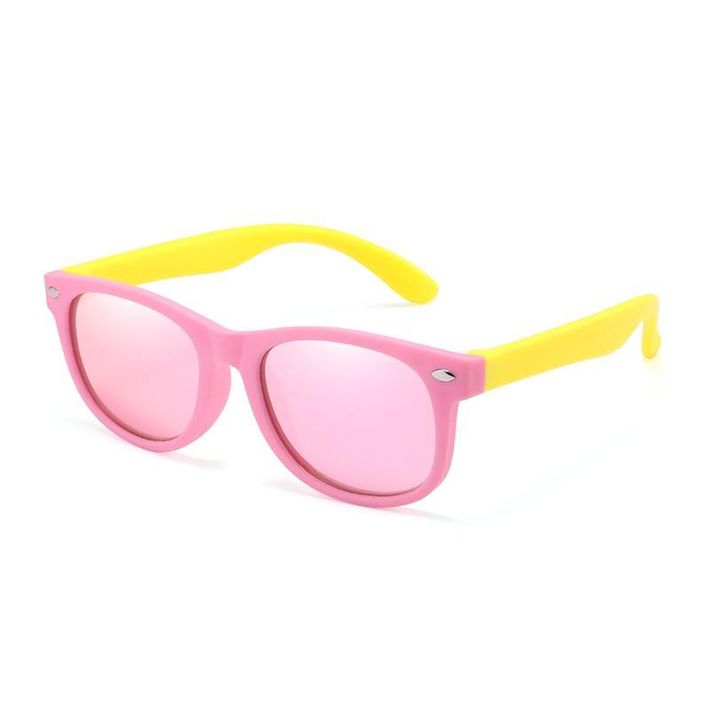 Baby Polarised Silicone Sunglasses - Pink