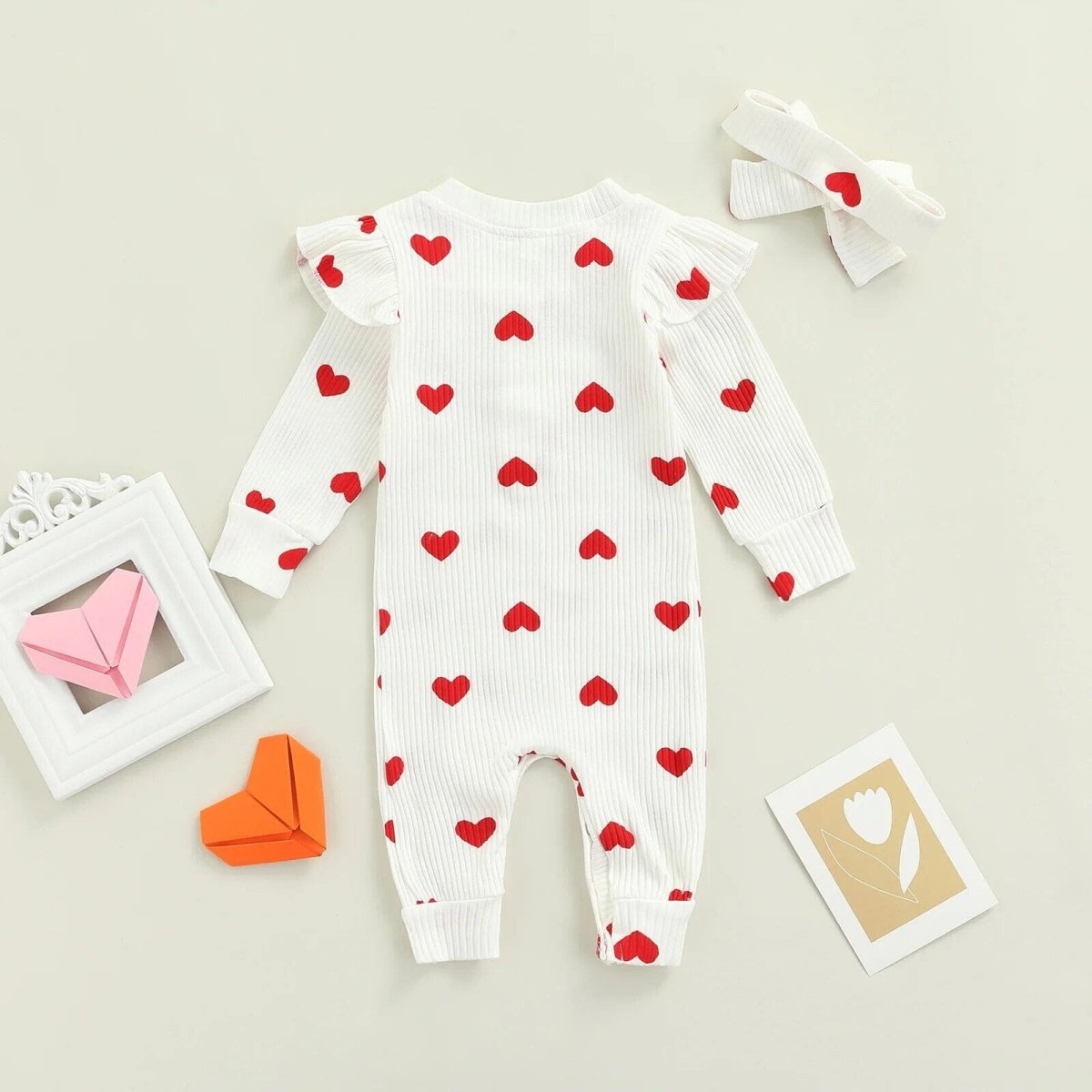 Baby Valentine's Day Jumpsuit -