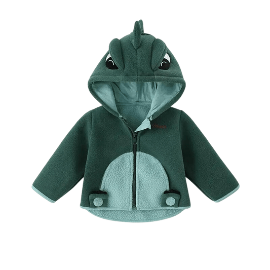 Casual Baby Jacket Animal Cartoon - Dino