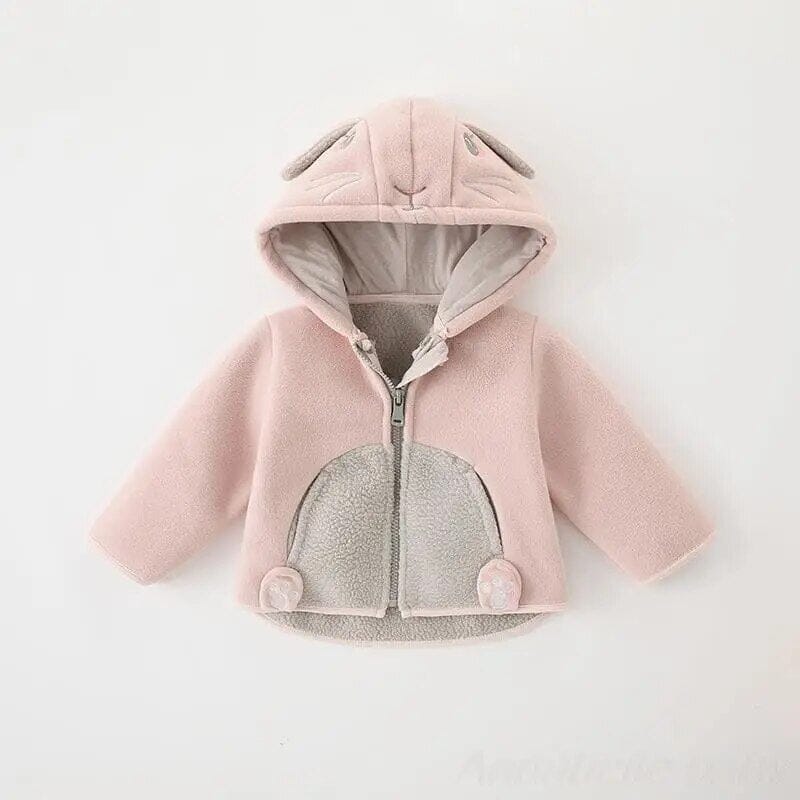 Casual Baby Jacket Animal Cartoon - Bunny