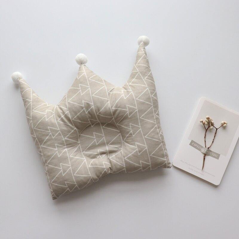 Crown Shape Head Protection Baby Pillow - SL Triangle