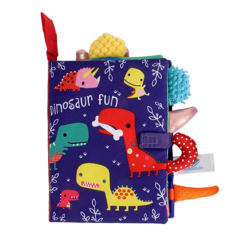 Early Learning Cloth Baby Book - Dinosaur