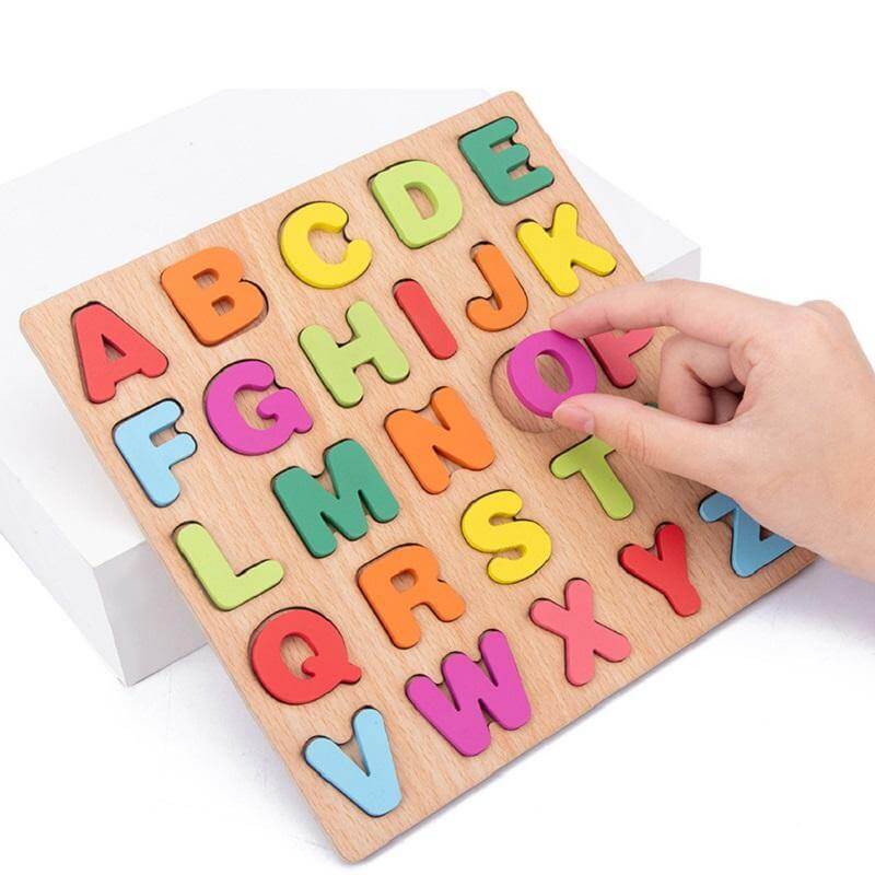 Educational Wooden Puzzle Toy - Letter