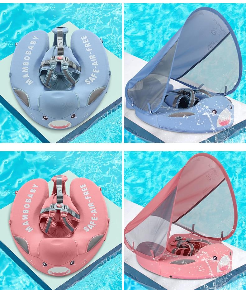 Premium Baby Swim Float Canopy UPF 50+ -