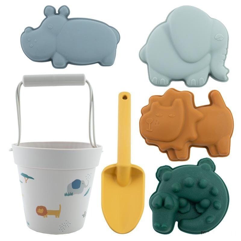 Soft Silicone Baby Beach Toys - Animal